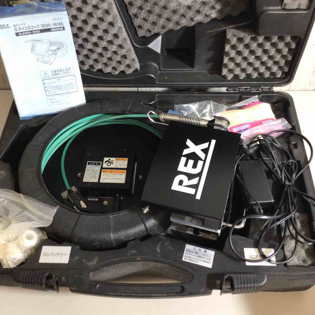 レッキス (REX)  管内カメラ GラインスコープR3030 GLS3030【戸田店】