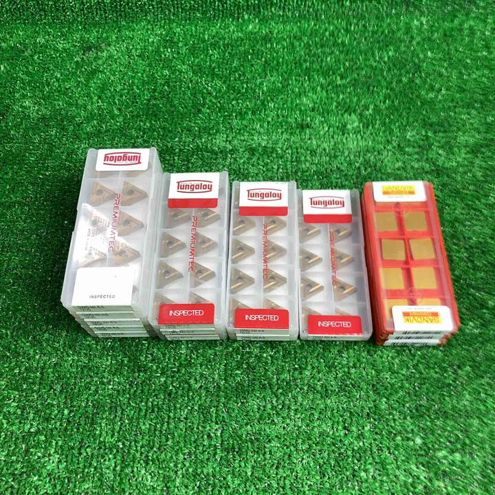 TUNGALOY SANDVIK チップ 14ケースセット【川崎店】