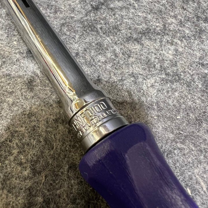 ▼スナップオン/Snap-on 3/8drスイべルヘッドラチェット 差込角:3/8 FHNFD100 旧グリップ ダークパープル【桶川店】