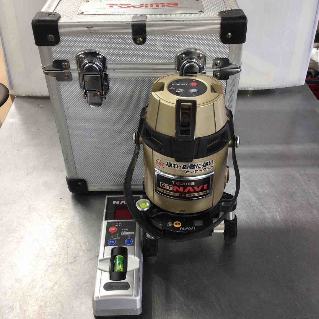 ◇タジマ(Tajima) NAVI(追尾) フルライン レーザー墨出し器  矩十字・横全周 GT8ZS-NI【草加店】