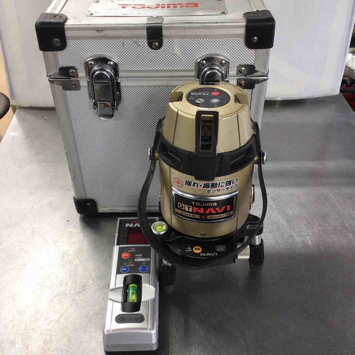 ◇タジマ(Tajima) NAVI(追尾) フルライン レーザー墨出し器  矩十字・横全周 GT8ZS-NI【草加店】