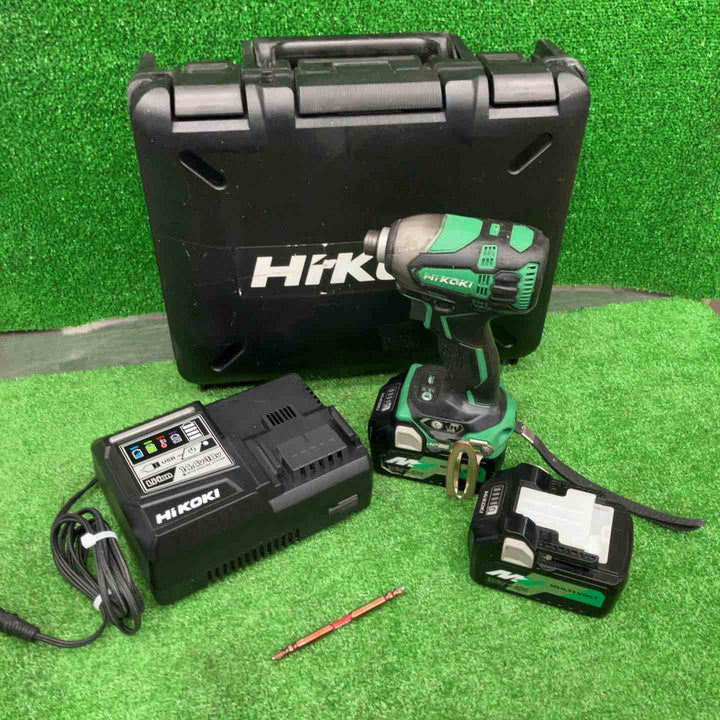 ★ハイコーキ(HIKOKI ※旧:日立工機) コードレスインパクトドライバー WH36DA(2XP)【桶川店】