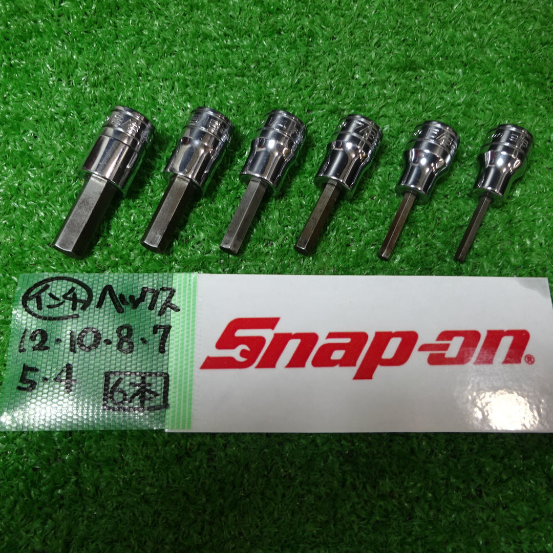 スナップオン/Snap-on ヘックスソケット 19個セット インチ、ミリ TMA 7個、FA 6個、FAM 6個【岩槻店】