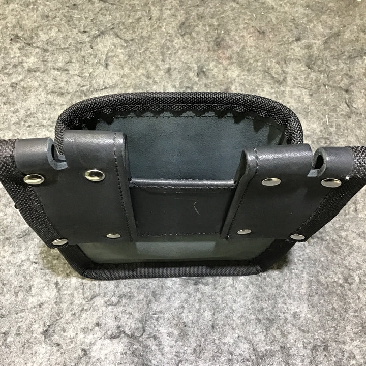 【美品】KNICKS(ニックス) ヌメ革2段建築用腰袋 KBS-201BA【桶川店】