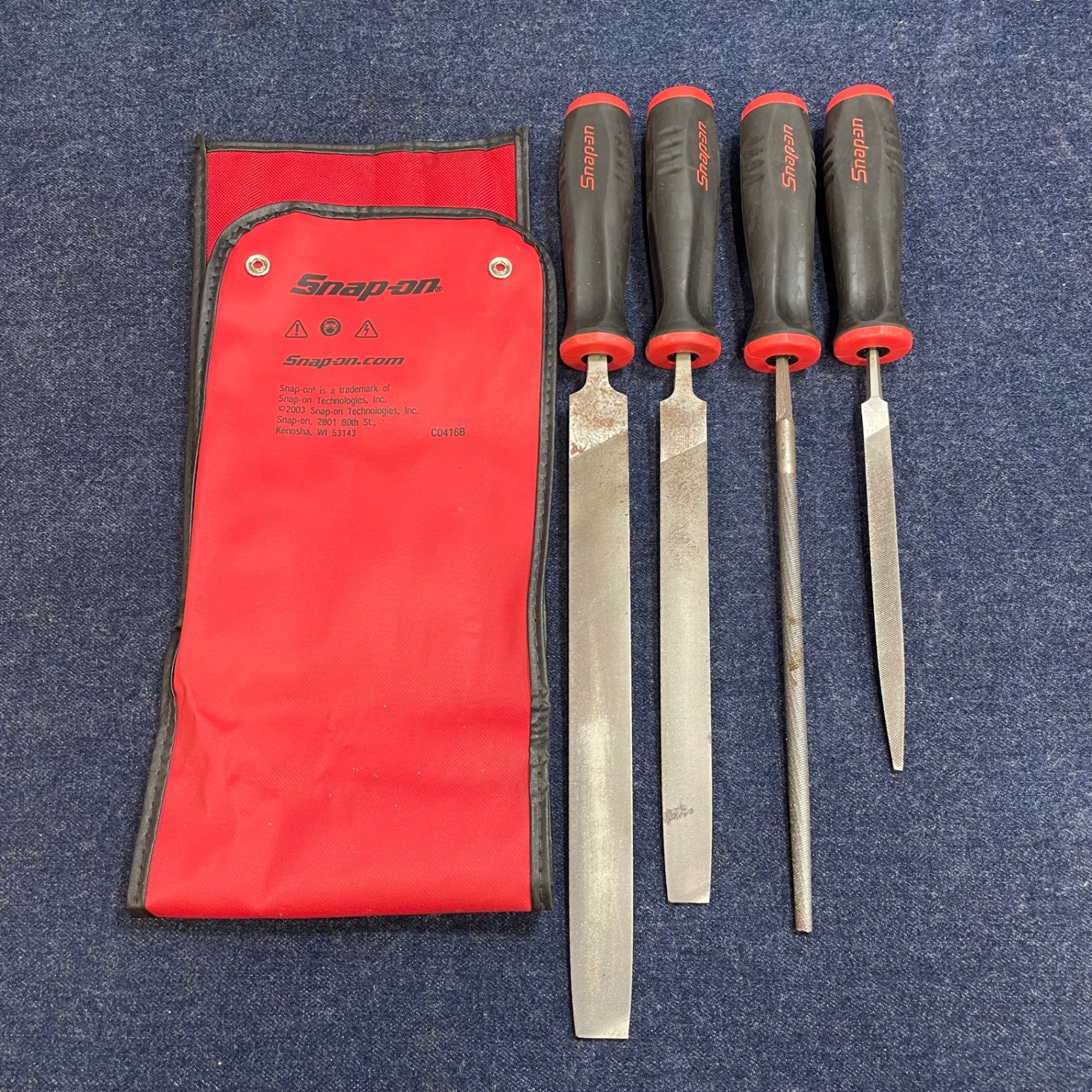 スナップオン　ヤスリ　５本セット スナップオン TUBSF5 ヤスリセット 5本セット スナップオン TUBSF5
