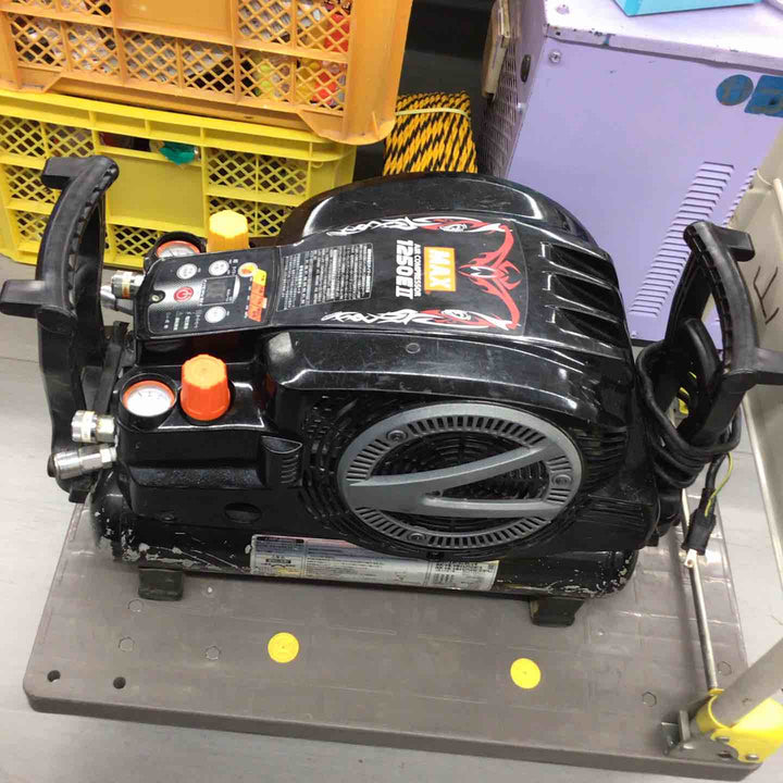 ◇マックス(MAX) エアコンプレッサー AK-HL1250E2 ブラック 黒【戸田店】