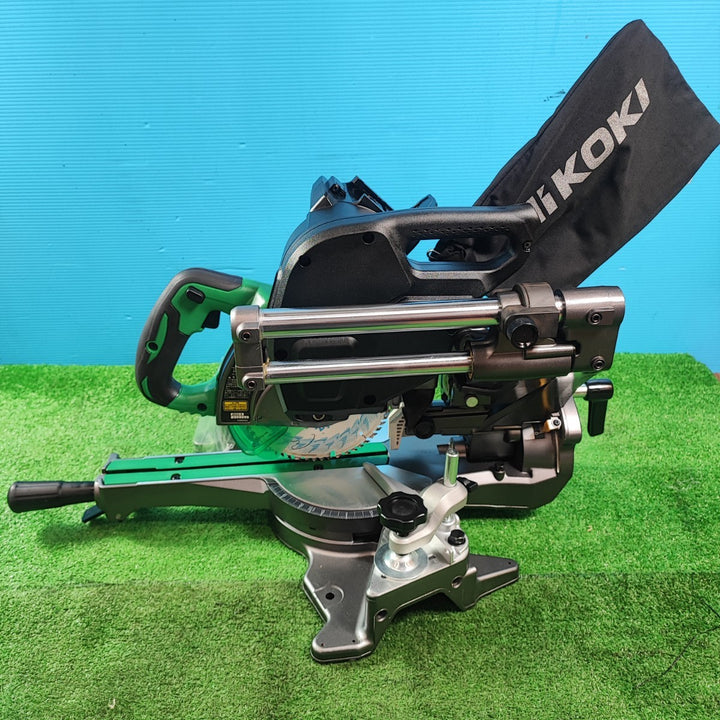 ★ハイコーキ(HIKOKI ※旧:日立工機) コードレス卓上スライド丸のこ C3606DRB(K)(XPS)【岩槻店】