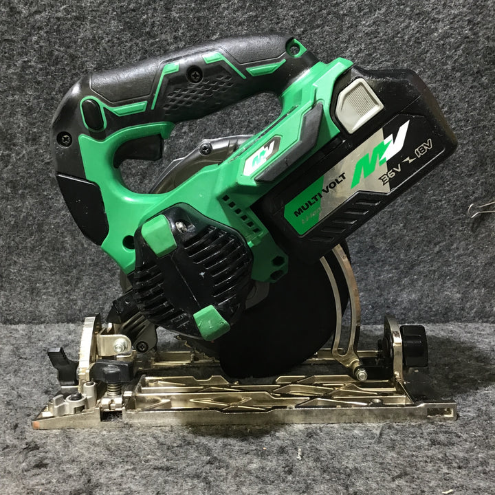 【中古品・バッテリー1個付き!】ハイコーキ(HIKOKI ※旧:日立工機) コードレス丸のこ C3605DC(NN)【桶川店】