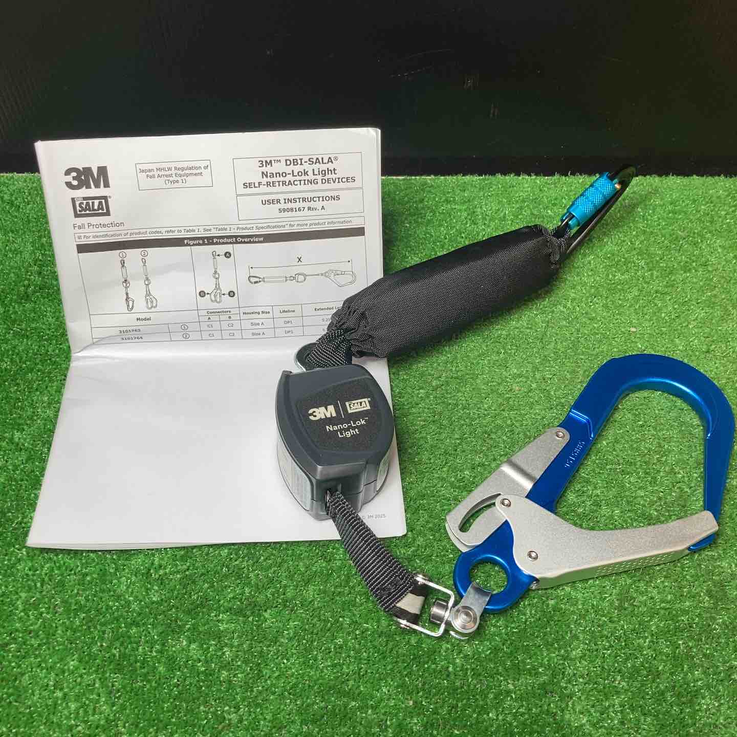 ▼3M 巻き取り式ランヤード シングル　 3101763 タイプ1【岩槻店】 ▽3M 巻き取り式ランヤード シングル 3101763 タイプ1 【岩槻店