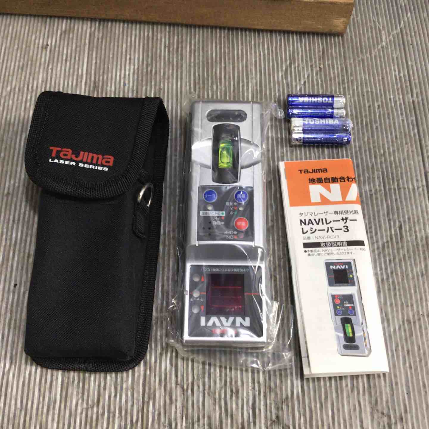 タジマ レーザー墨出し器用 NAVIレーザーレシーバー3 NAVI-RCV3 タジマ 