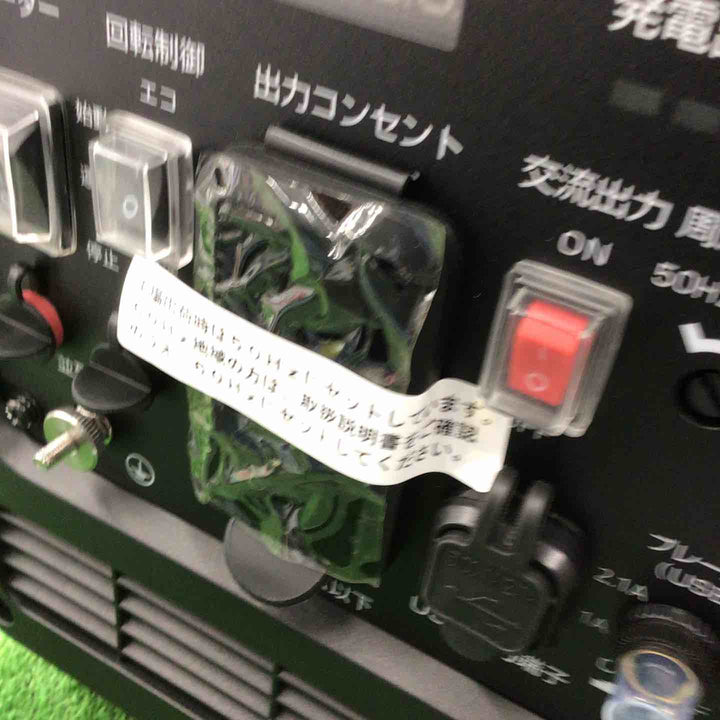 新ダイワ インバータ発電機 IEG1601ME ラベルはがし跡あり【桶川店】