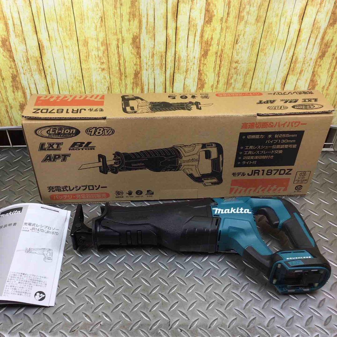 ★マキタ(makita) コードレスレシプロソー JR187DZ【川崎店】