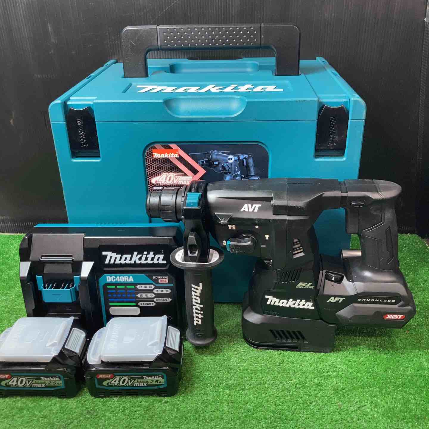 【中古品】★マキタ(makita) コードレスハンマドリル HR001GRDXB ◇バッテリー充電数11回・12回！【岩槻店】 中古品】☆マキタ(makita) コードレスハンマドリル HR001GRDXB