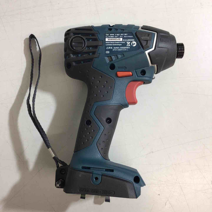 〇BOSCH(ボッシュ) 18Vバッテリー インパクトドライバー GDR18V-LIS【戸田店】