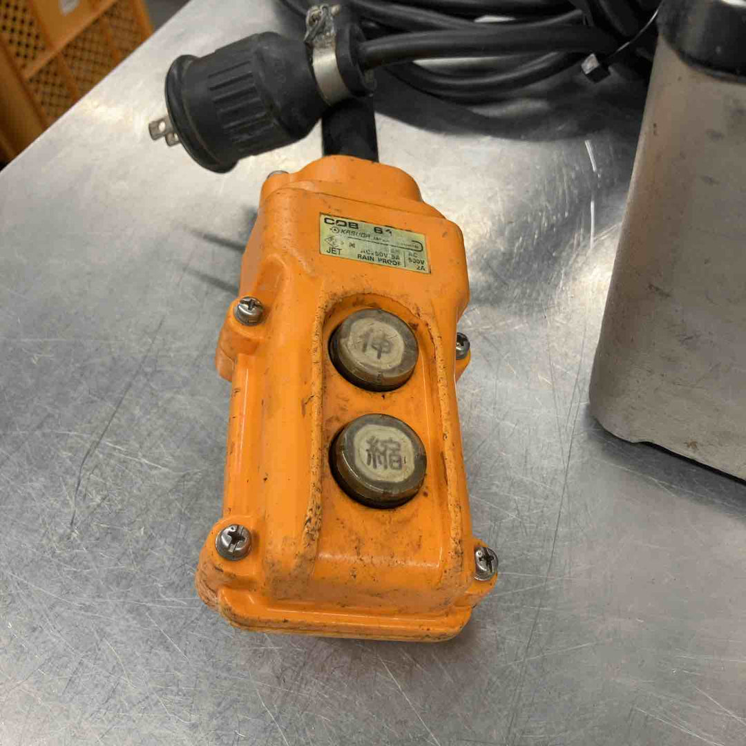 【中古品】※現状品【シリ不明】大阪ジャッキ 電動油圧ポンプ NEX-2【戸田店】