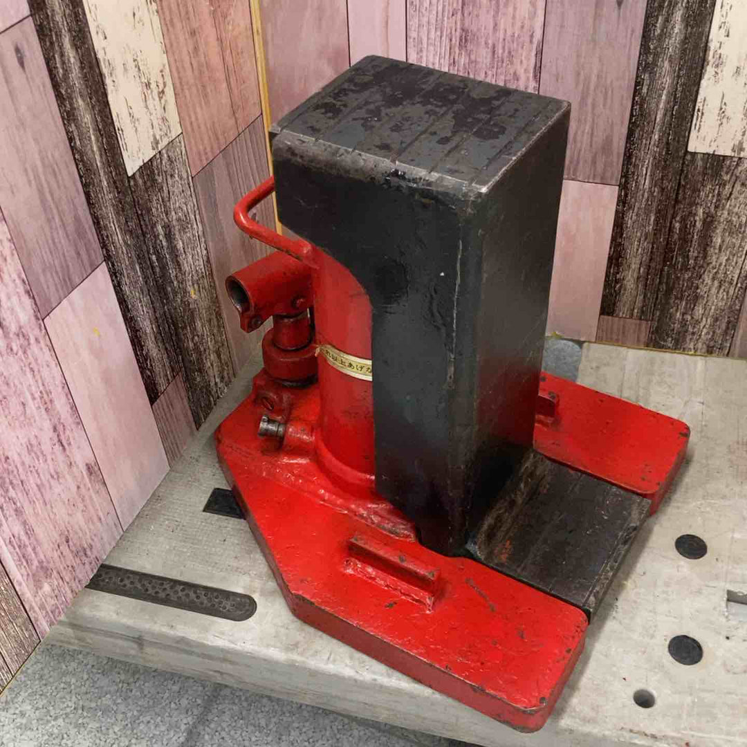 メーカー不明 爪ジャッキ D-5E 爪部許容荷重:5t【八潮店】