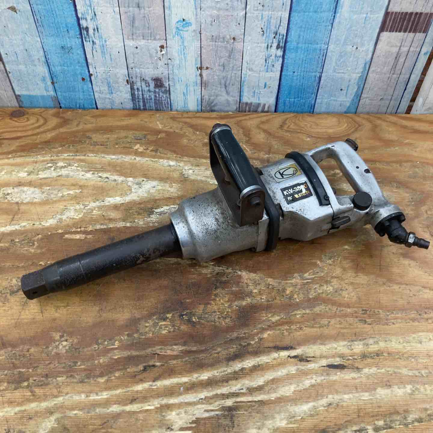 KUKEN 空研 エアーインパクト KW3800 作動品 差込サイズ 25.4mm 空研 KUKEN エアインパクトレンチ KW3800－中古機械工具・電動工具の