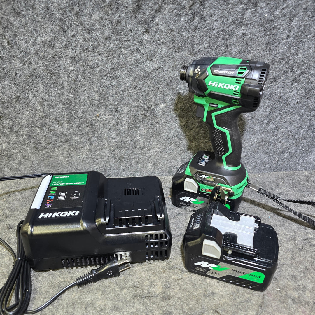 【未使用品・決算セール!】ハイコーキ(HIKOKI ※旧:日立工機) コードレスインパクトドライバー WH36DC(2XP)【桶川店】