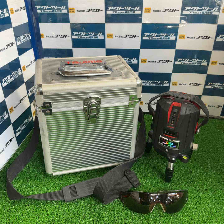 ◇タジマ(TAJIMA) レーザー墨出し器 AXIS TERA テラ KYR 10m 矩・横・両縦 AXT-KYR【草加店】