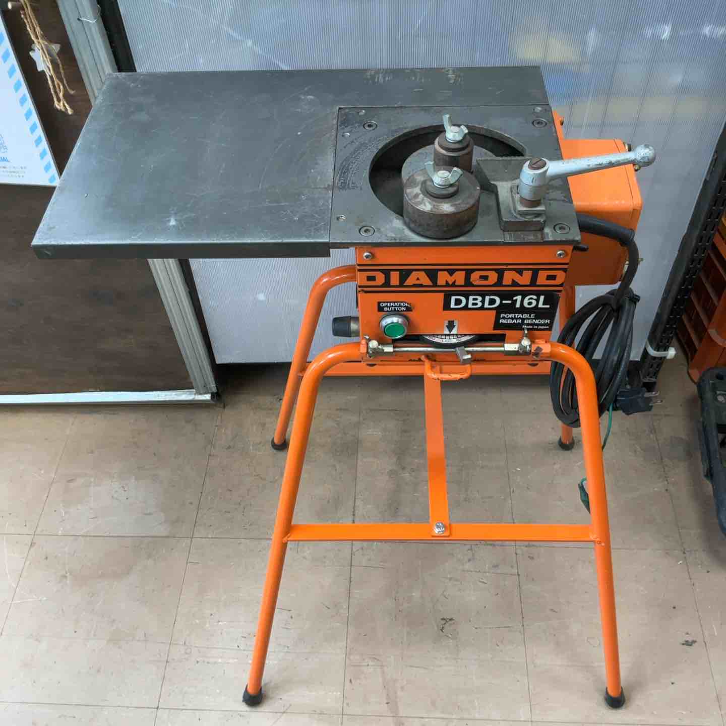 中古品】☆IKK DIAMOND(旧:石原) 鉄筋ベンダー DBD-16L 【藤沢店