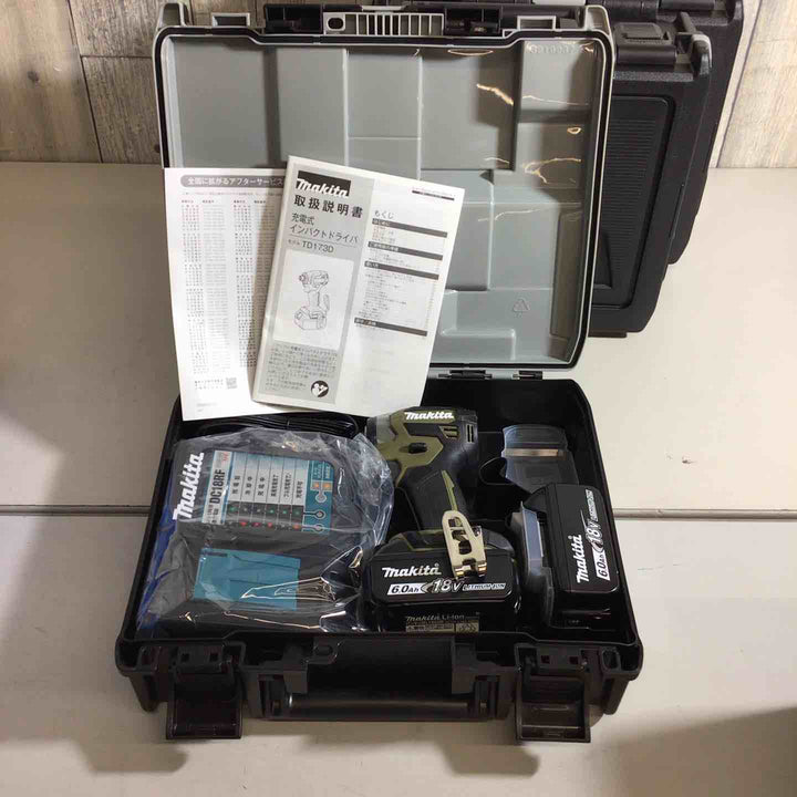 【未使用品】マキタ 18V 充電式インパクトドライバ TD173DRGXO 3台セット【戸田店】