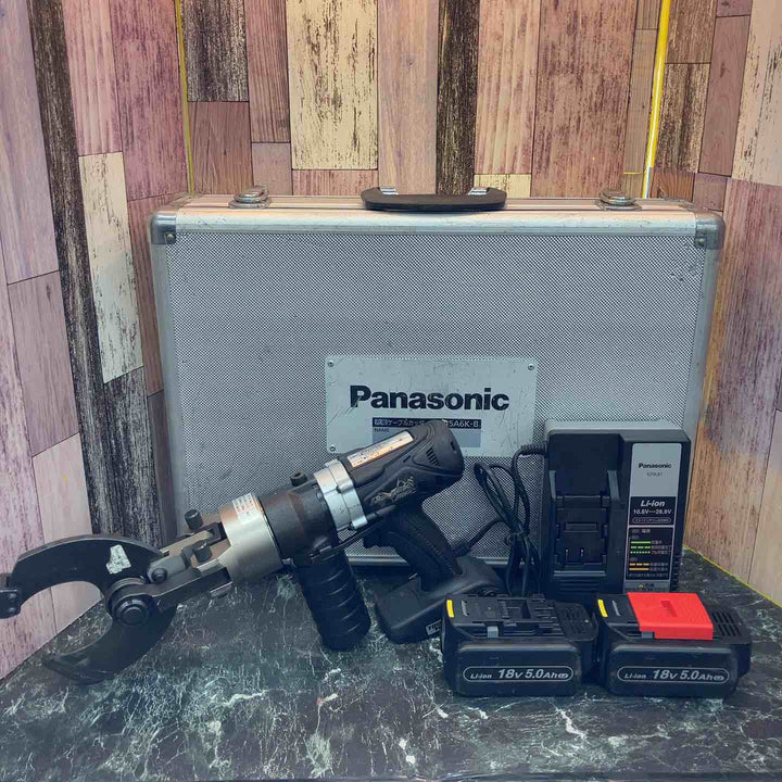 ★パナソニック(Panasonic) コードレスケーブルカッター EZ45A6K-B【八潮店】