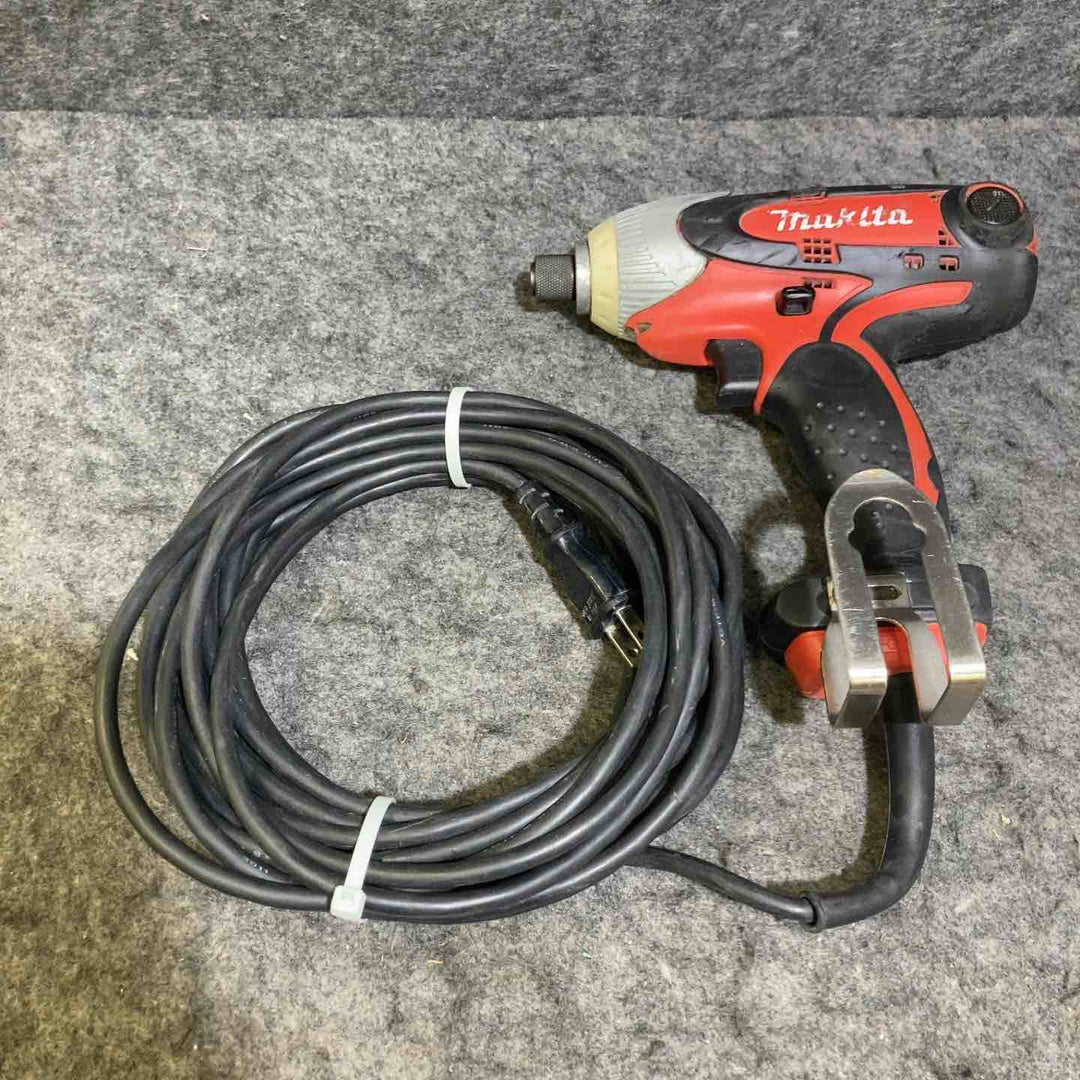 makita/マキタ  インパクトドライバ 6955 赤色/コード10m、ケース付 【桶川店】