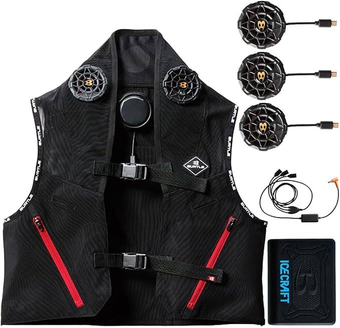 Burtle IC101S ICECRAFT 冷却ベスト Fサイズ　新品未開封品 BURTLE ICE CRAFT アイスクラフト 冷却ベスト ペルチェベスト