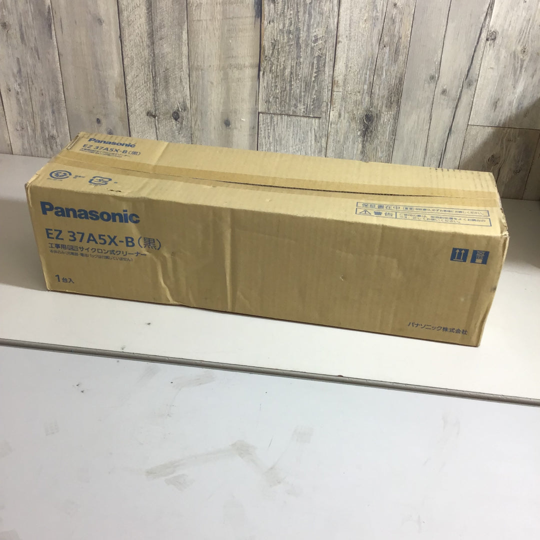 〇パナソニック(Panasonic) スティックサイクロンクリーナー デュアル14.4V/18V 本体のみ マットブラック EZ37A5X-B【戸田店】