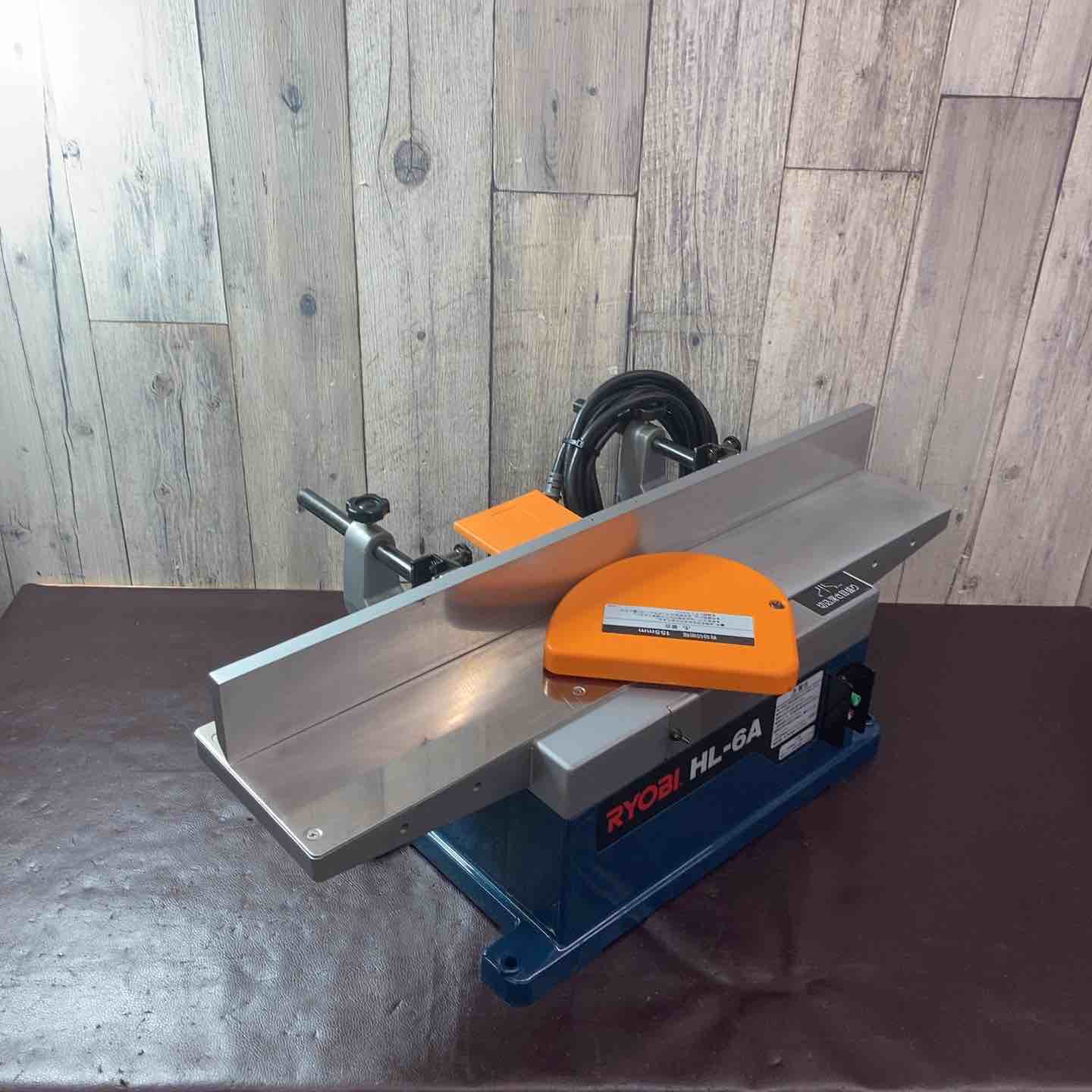 中古品】◇リョービ(RYOBI) 小型手押カンナ HL-6A【東大和店 中古品】◇リョービ(RYOBI) 小型手押カンナ HL-6A【東大和店