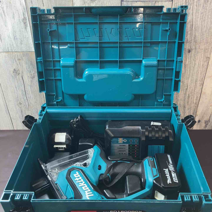 【中古美品】 マキタ(makita) 18V コードレスボードカッタ SD180DRGX 充電式  フルセット 【東大和店】