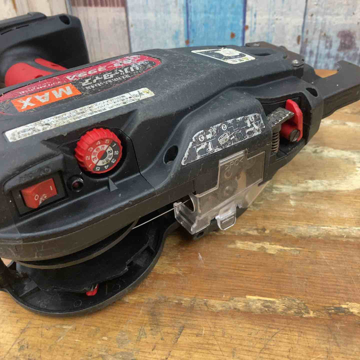 【中古品】★マックス(MAX) 鉄筋結束機 リバータイア RB-399A-B2C/40A フルセット 14.4V【柏店】
