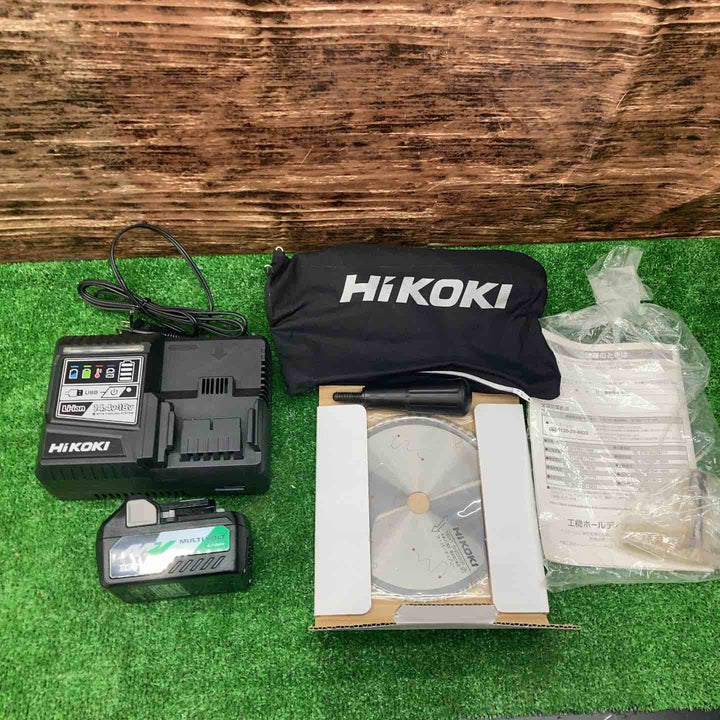 ハイコーキ(HIKOKI ※旧:日立工機) コードレス卓上スライド丸のこ C3606DRA(XP) 長期保管品【川越店】