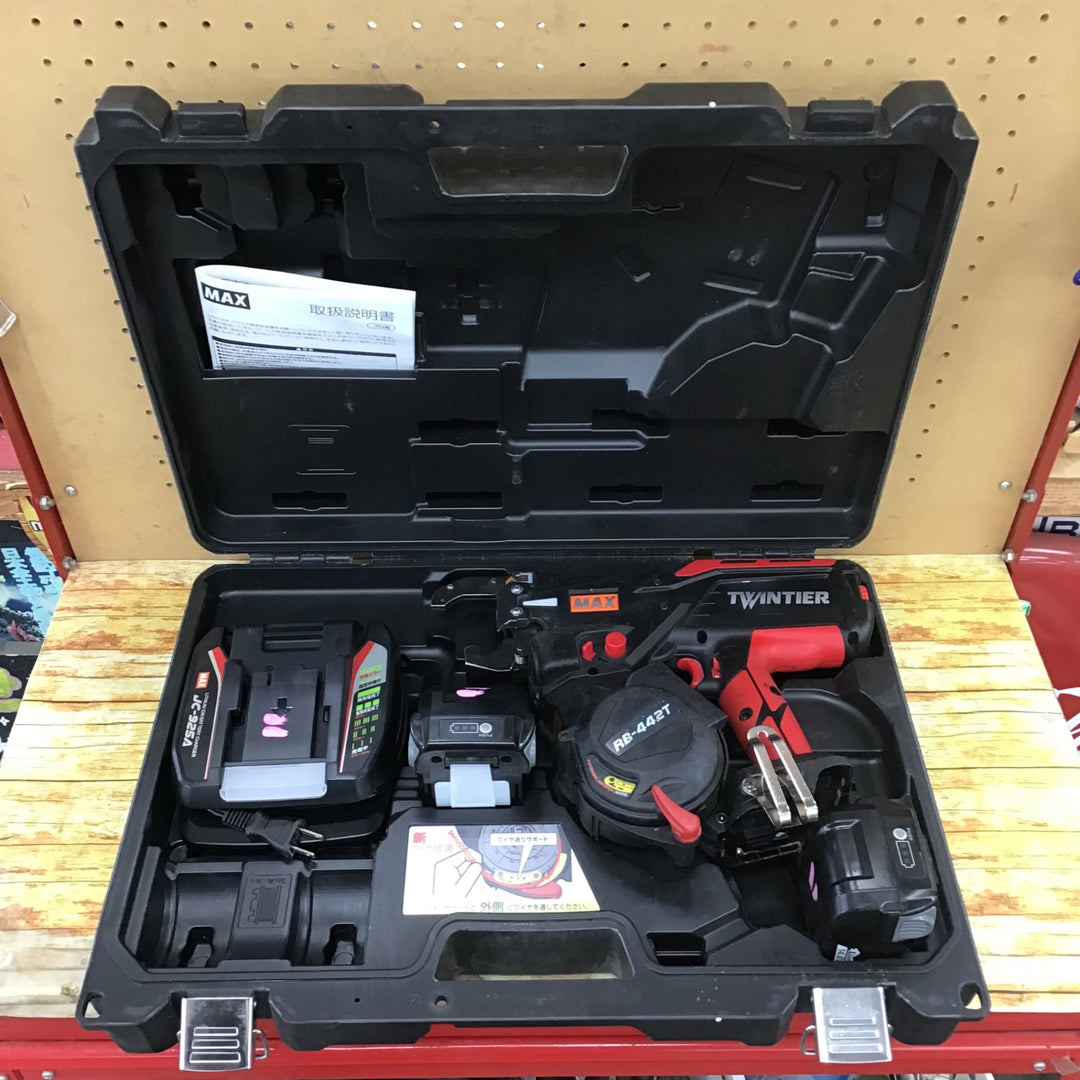 ★マックス(MAX) 鉄筋結束機 ツインタイア RB-442T-B2C/1450A リバータイア【川崎店】