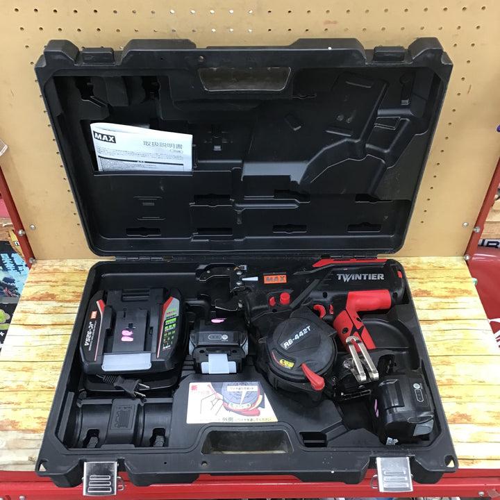 ★マックス(MAX) 鉄筋結束機 ツインタイア RB-442T-B2C/1450A リバータイア【川崎店】