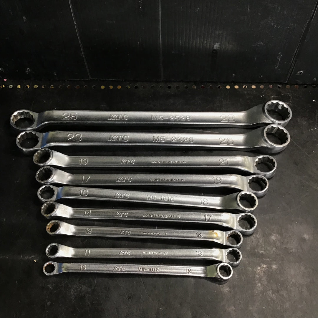 ▲KTC(京都機械工具) メガネレンチセット 9本セット【草加店】