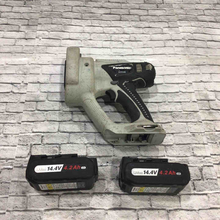 ★パナソニック(Panasonic) コードレス全ネジカッター14.4V EZ4540LS2S-B【川口店】