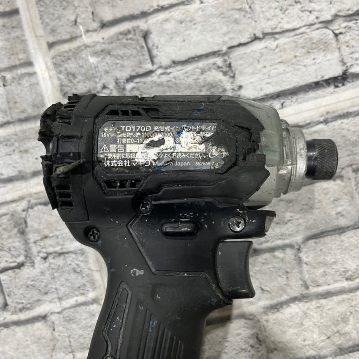 ★マキタ(makita) コードレスインパクトドライバー TD170DRGXB【越谷店】