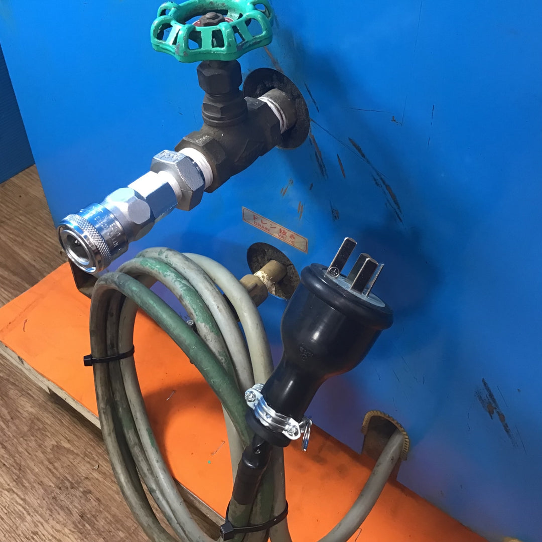 【中古品/店頭受取り限定】明治(meiji) エアーコンプレッサー AP-22K 200V 3馬力【岩槻店】