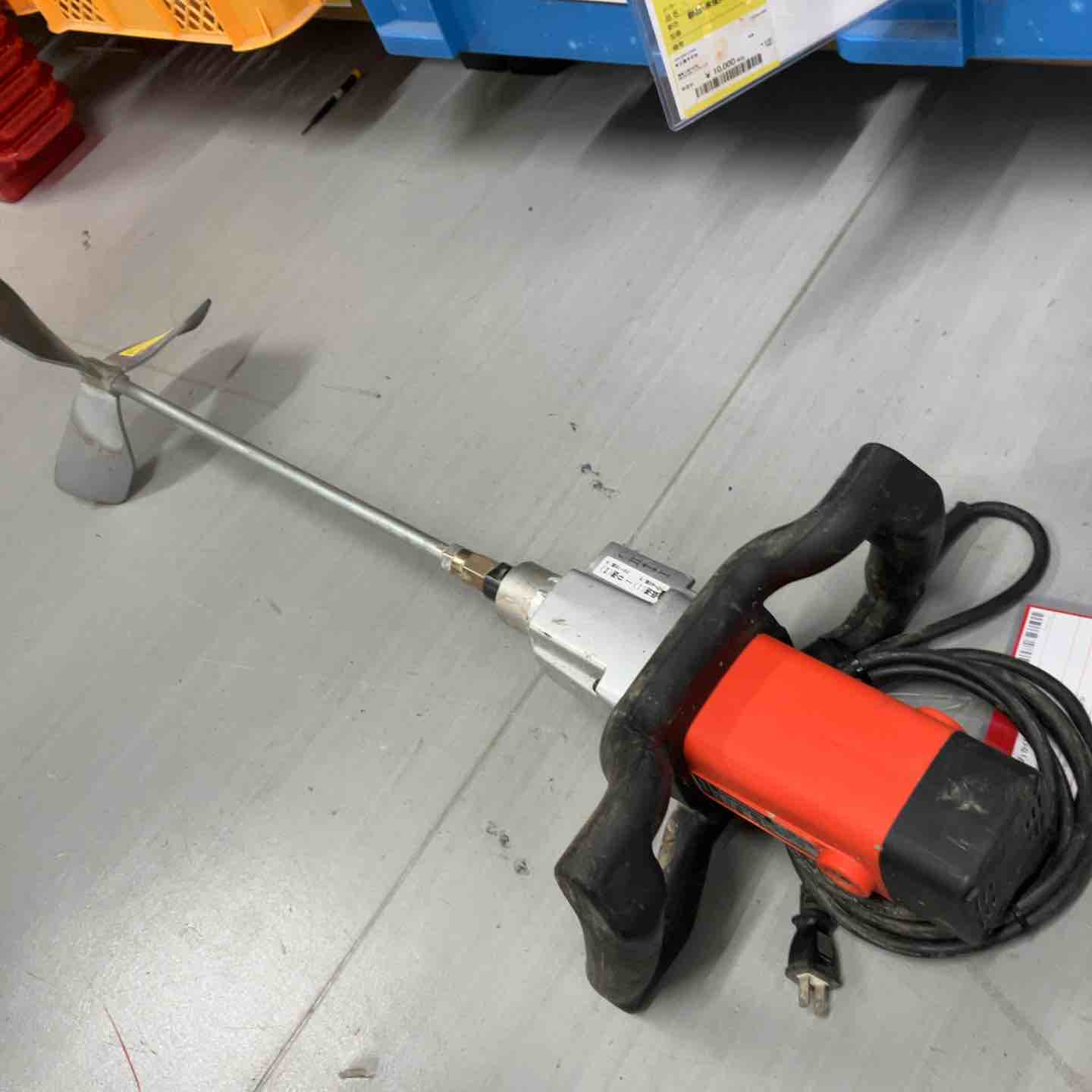 トモサダ TL13 撹拌機【野田愛宕店】【店頭取引限定】【中古】管理番号：ITFHJ5H7KIOK TL-13標準 - 友定建機－トモサダ－