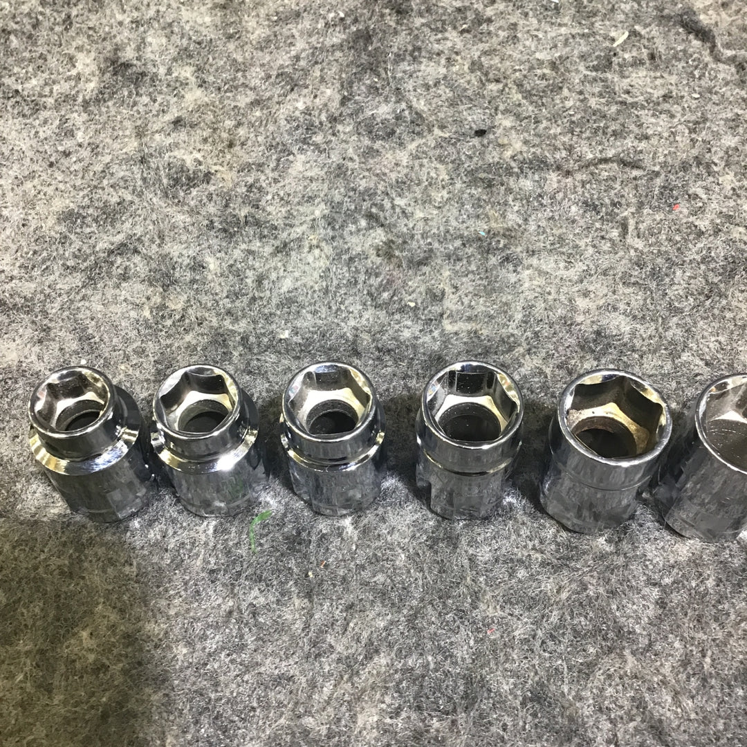 【美品】シグネット(SIGNET) ボルテックスソケットセット(10-19mm) 20565【桶川店】
