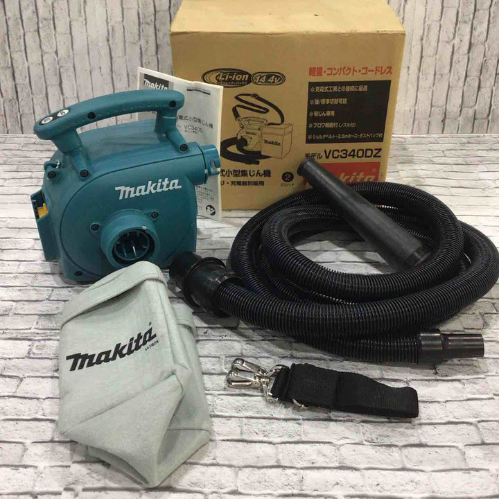 ☆マキタ(makita) コードレス小型集じん機 VC340DZ【川口店】