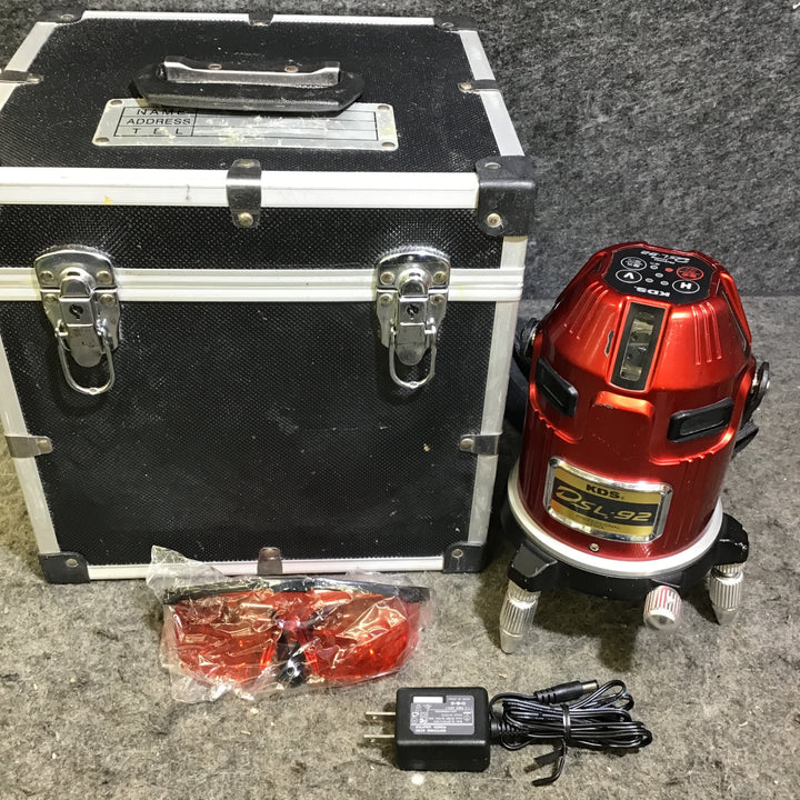 【中古品】KDS 電子整準 フルラインレーザー墨出し器 DSL-92※本体のみ、受光器は付きません!※【桶川店】