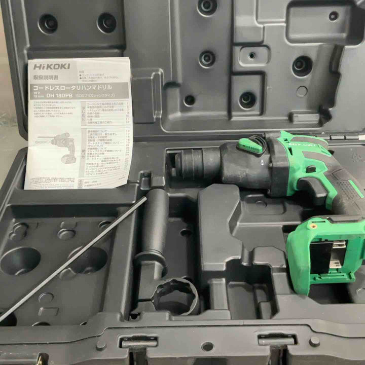 ★ハイコーキ(HIKOKI ※旧:日立工機) コードレスハンマドリル DH18DPB(NNK)【草加店】