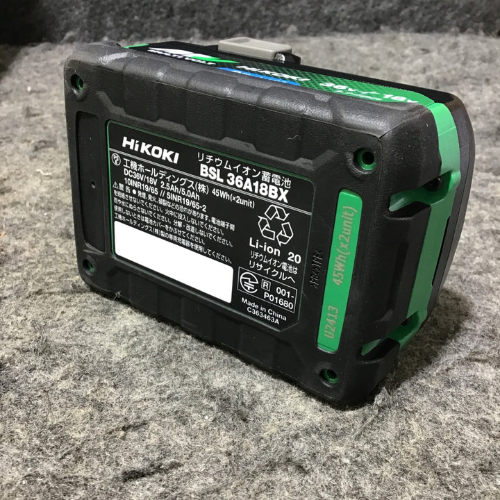 【未使用・カラープレートおまけ!】 ハイコーキ HiKOKI マルチボルト コードレスインパクトドライバ ストロングブラック WH36DD(2XHBSZ) 【桶川店】