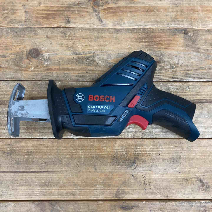 【中古品】 ボッシュ(BOSCH) 10.8V コードレスセーバーソー GSA10.8V-LI フルセット品 動作良好!! 【代引きOK】