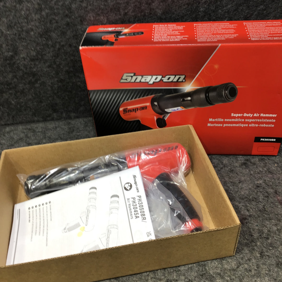 【サマーセール!未使用】 スナップオン(Snap-on) スーパーデューティー エアハンマー 2,500 BPM 赤 PH3050BR【桶川店】