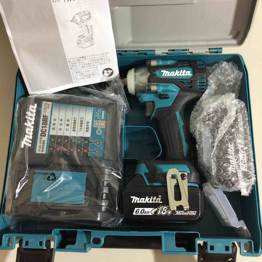 【未使用品】★純正バッテリー2個&充電器付き フルセット★マキタ(makita) コードレスインパクトレンチ TW300DRGX【戸田店】