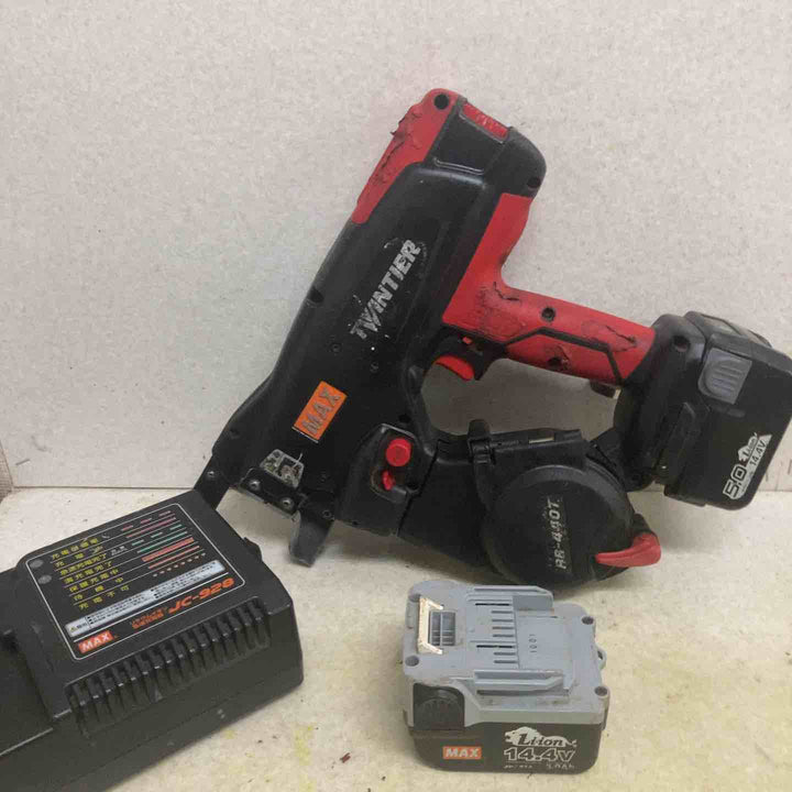 ★マックス(MAX) 鉄筋結束機 ツインタイア RB-440T-B2C/1450A【町田店】