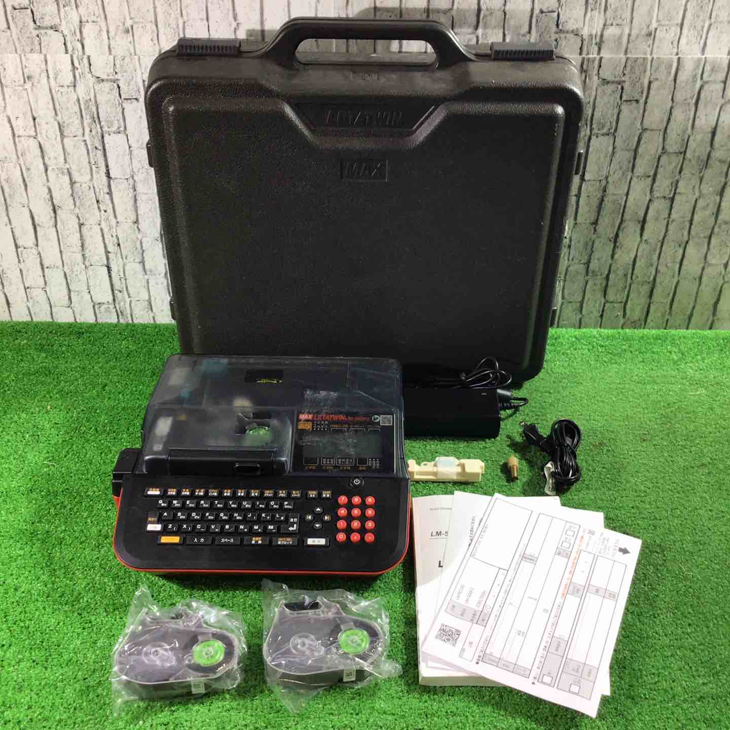 ◇マックス(MAX) チューブマーカー(レタツイン) LM-500F2【川口店】 ◇マックス(MAX) チューブマーカー(レタツイン) LM-500F2【川口店